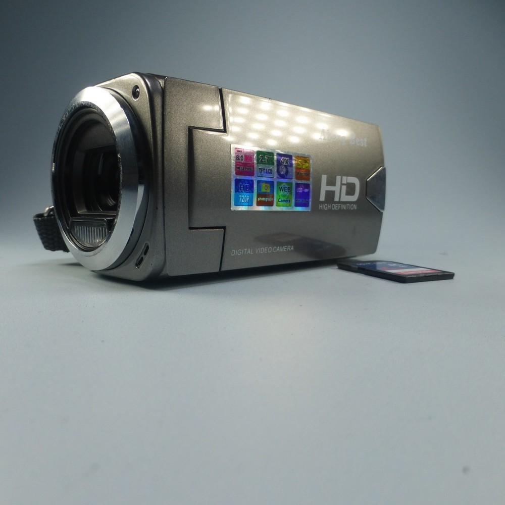 Aberg Best Handheld High Definition Digital Camcorder Silver Tested