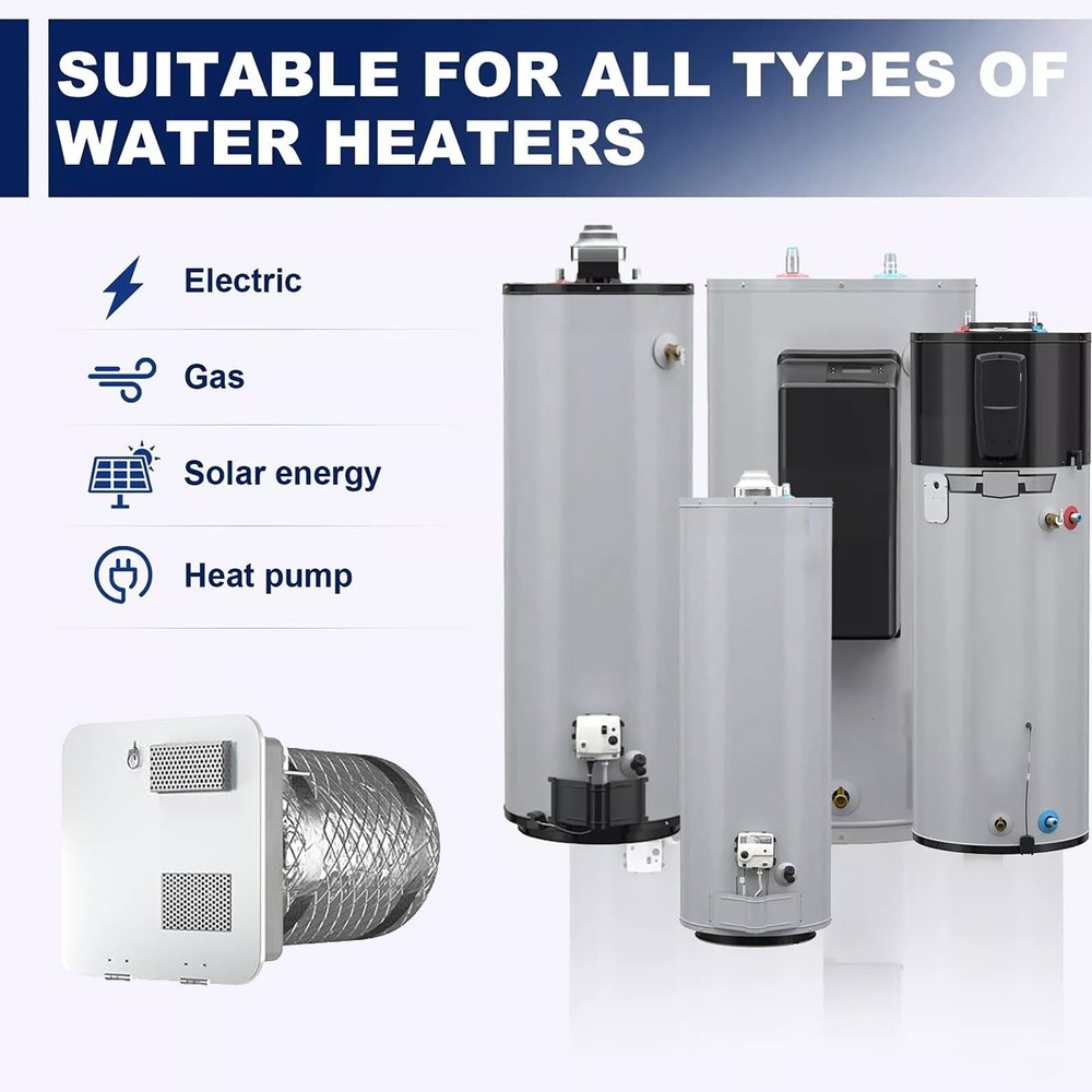 Powered Anode Rod for All RV / Home Water Heater - Stops Rotten Egg Smell