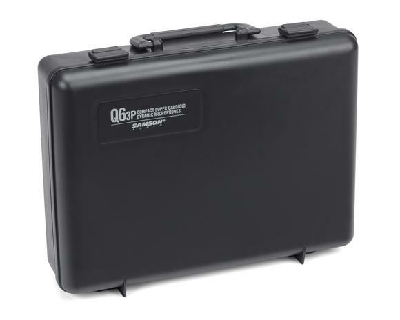 Samson SAQ6CL3P Dynamic Supercardioid Handheld Microphone (3-pack)