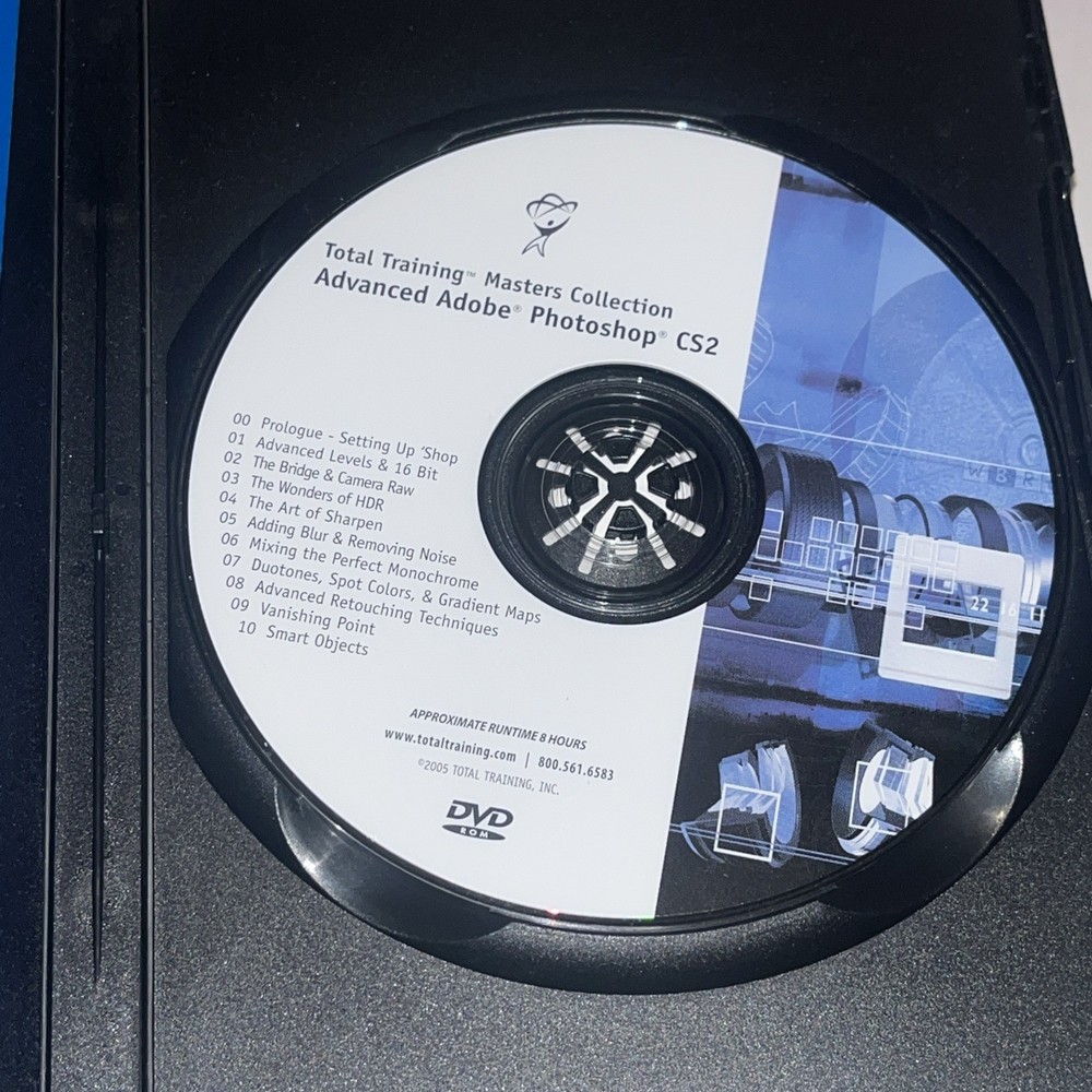 Total Training For Adobe Photoshop CS2 DVD ROM Deke Solutions Network