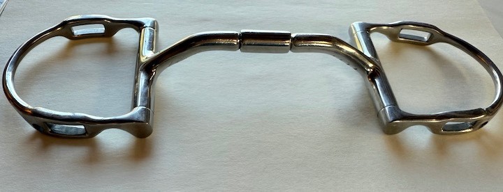 Toklat D ring snaffle 04 size 5 used