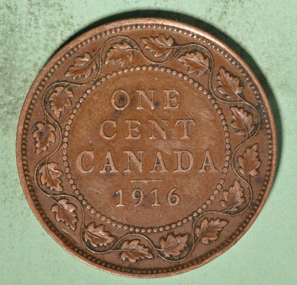 1916 - Canada Large Cent  - INV# A-513