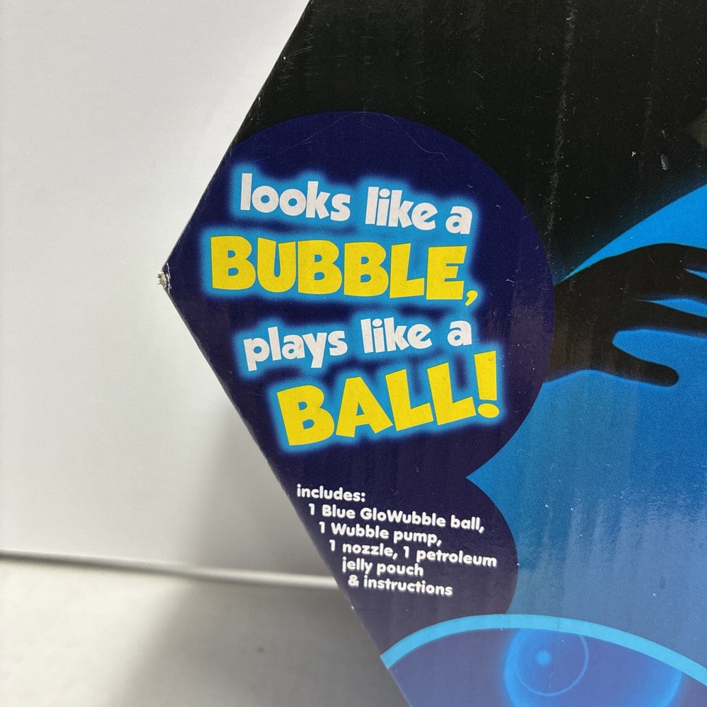 GloWubble Bubble Ball Glows Blue in the Dark