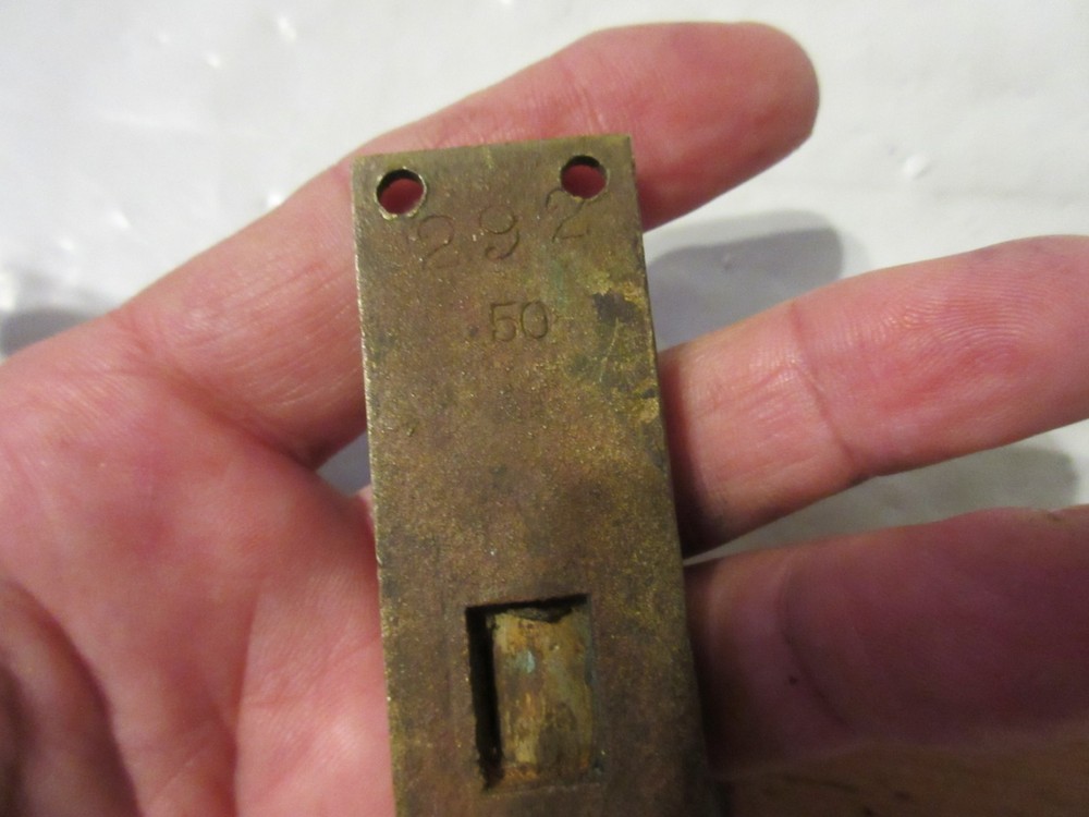 VINTAGE YALE 29250 6" SURFACE BOLT