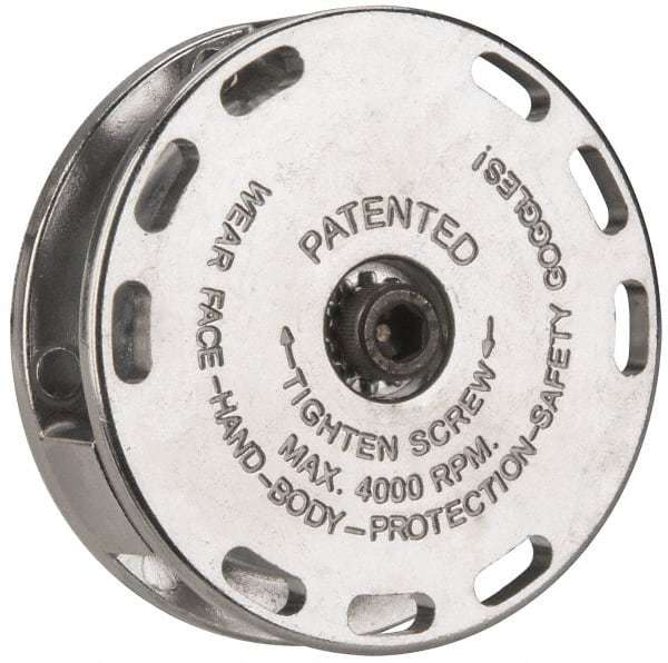 PRO-SOURCE 2-5/8" Diam Angle & Disc Grinder Adapter For Use with 11mm Wire Br...