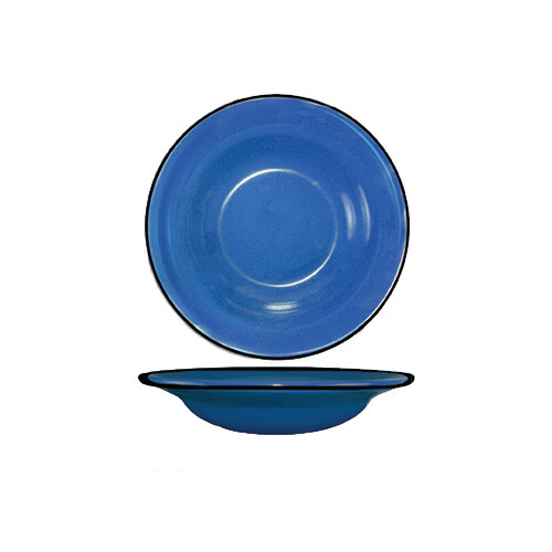 Campfire Speckle Ocean Blue 12 oz Stoneware-Ceramic Bowl