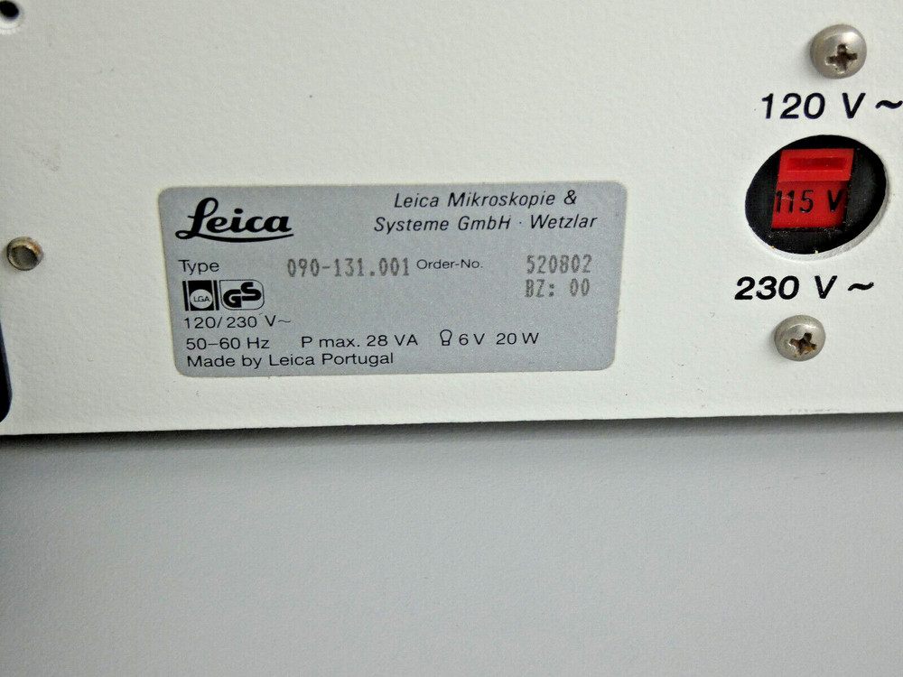 Leica Inverted Phase Contrast Microscope DM IL w/ 3 Objectives