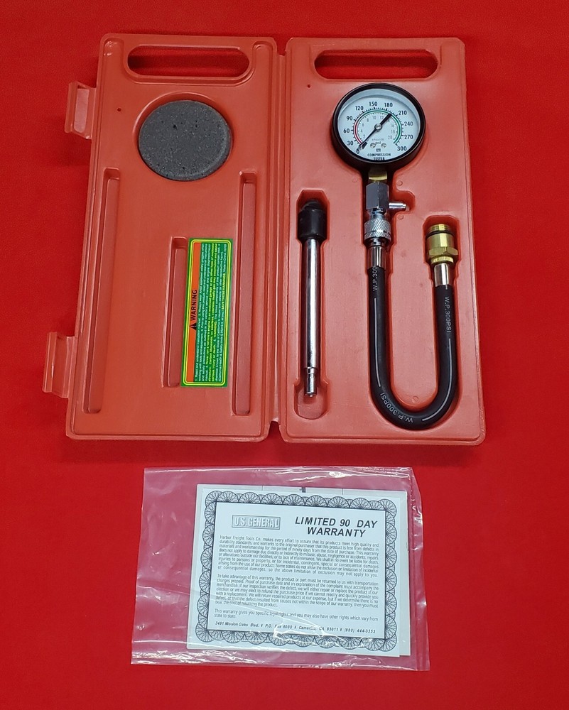 U.S. General Compression Tester With Quick Disconnect