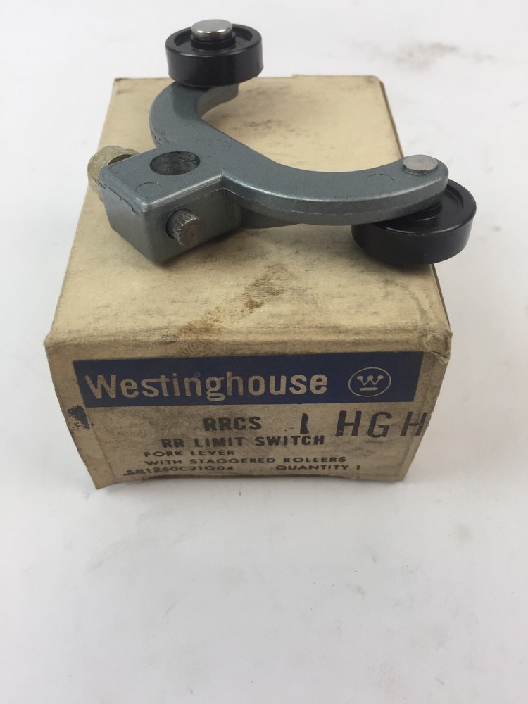 WESTINGHOUSE RRCS RR LIMIT SWITCH FORK LEVER WITH STAGGERED ROLLERS