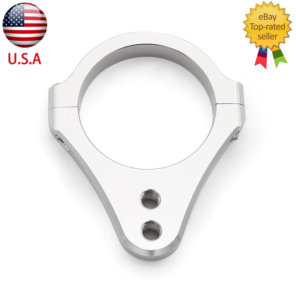 39mm Universal Motorcycle CNC Steering Damper Fork Frame Mount Clamp Bracket USA