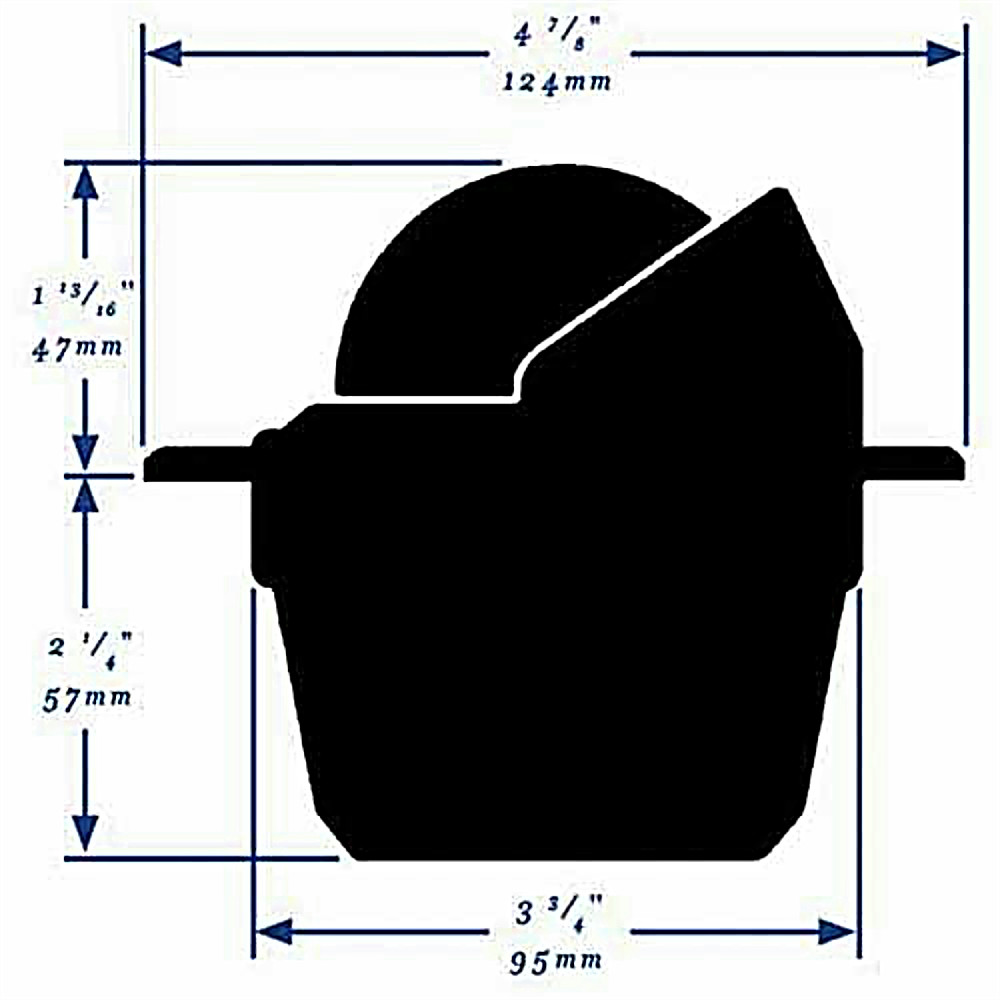 F-50 Ritchie F-50 Explorer Compass Flush Mount Black