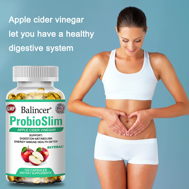 Force Factor Probiotics+Apple Cider Vinegar Capsules with Vitamins and Prebotics