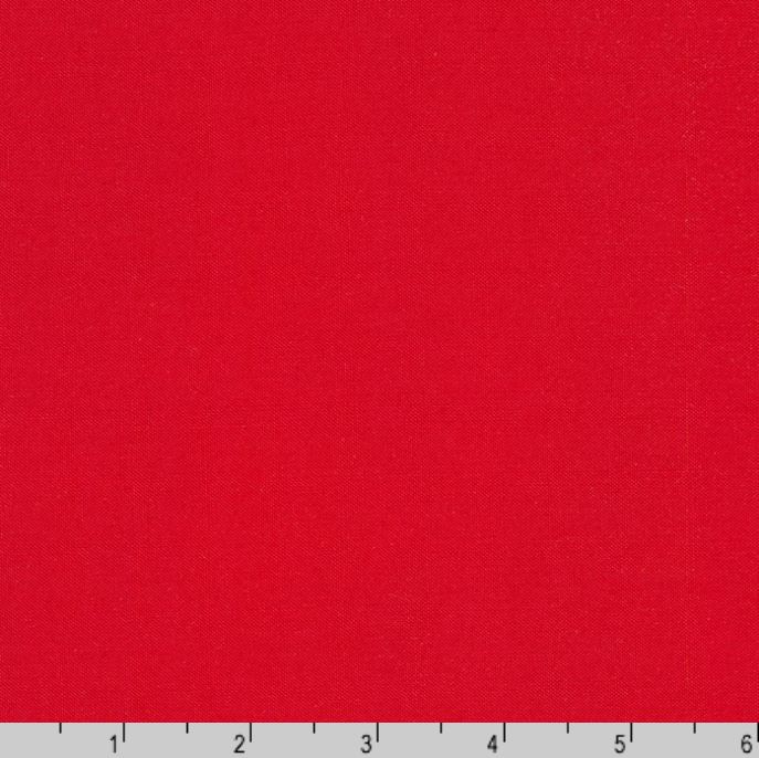 Cotton Kona Cotton Solid Red Cotton Fabric Solid by the Yard D150.11