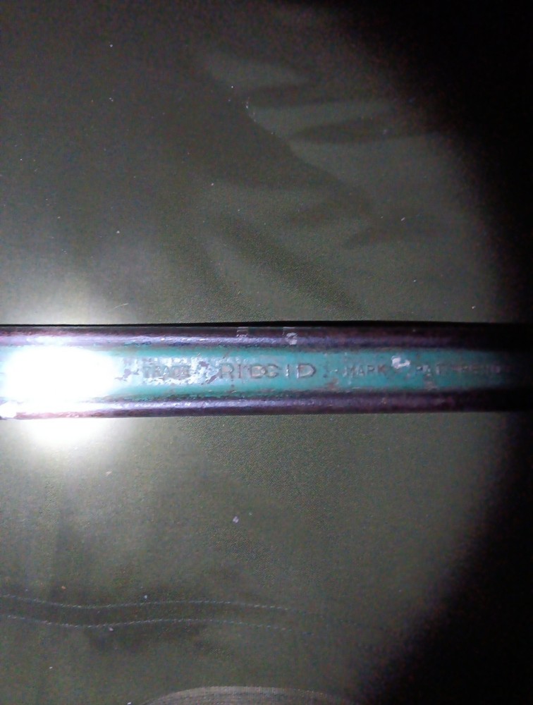 Older Large Rigid Super Six Compound Leverage Pipe Wrench-Part