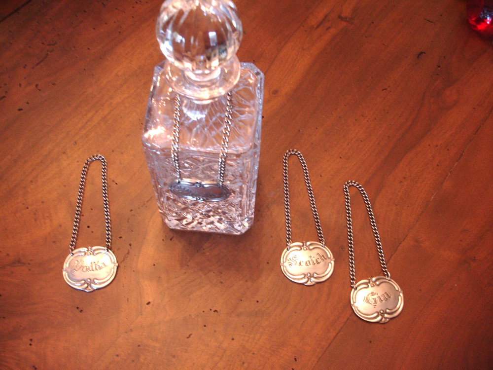 Decanter Alcohol Labels