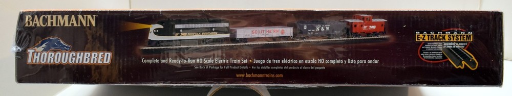 BACHMANN HO Scale THOROUGHBRED Train Set - Factory Sealed
