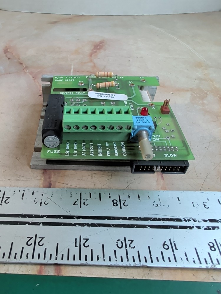 PECO 111207 DC SPEED CONTROLLER 5900-800-01