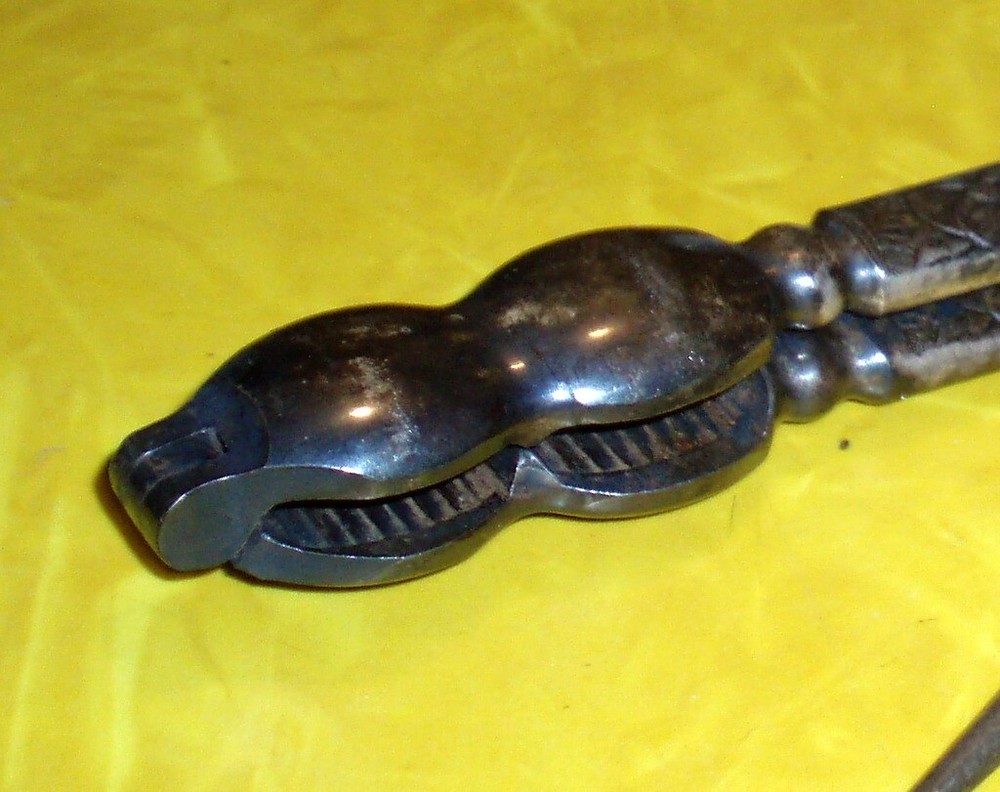 ANTIQUE VICTORIAN ROGER BROS SILVER PLATE NUTCRACKER PICK SET NUT CRACKERS