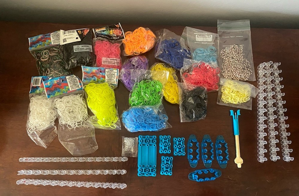 Rubber Band Loom Lot Rainbow Base Extender
