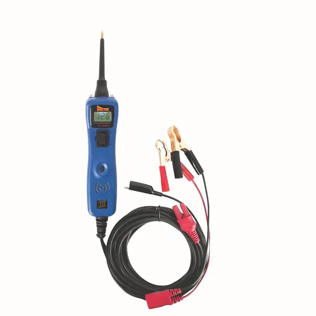 3 Voltmeter Test Light Continuity Relay Electrical Circuit Tester - BLUE
