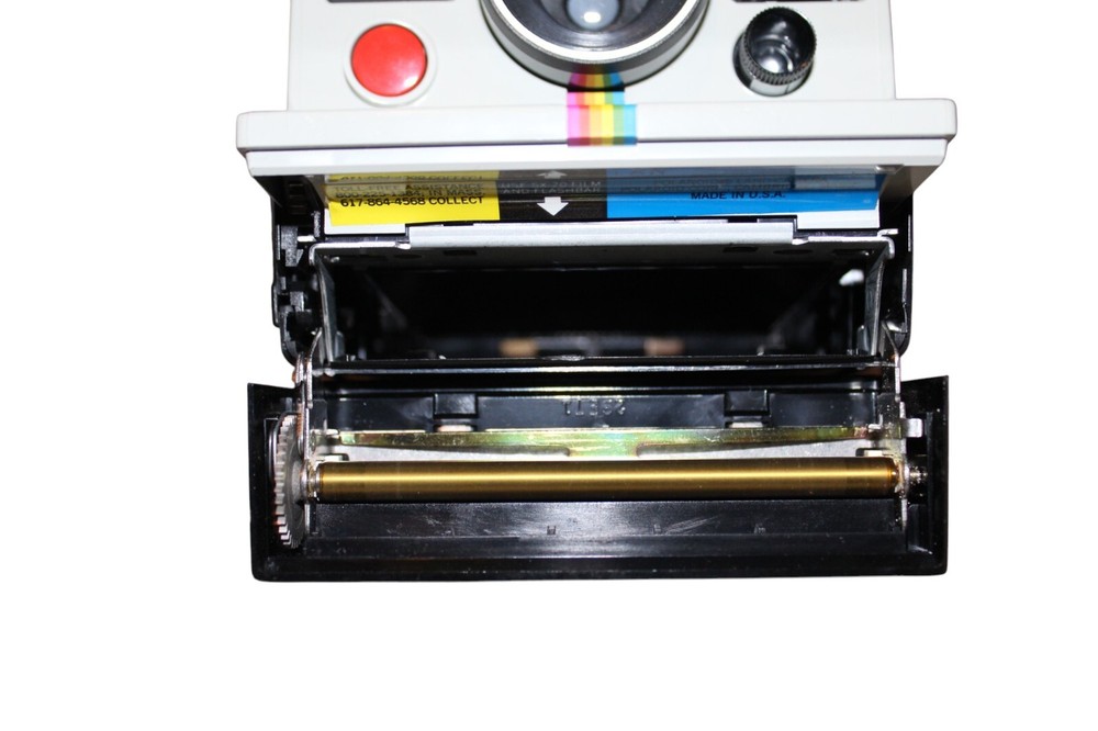 Polaroid One Step SX-70 With Flash bar Twin Pack And Case