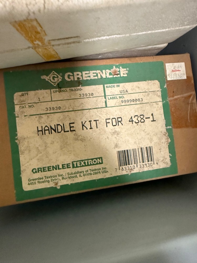 GreenLee Handle Kit 438-1