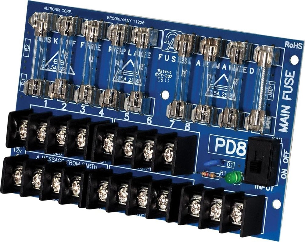 Altronix PD8 Power Distribution Module Board