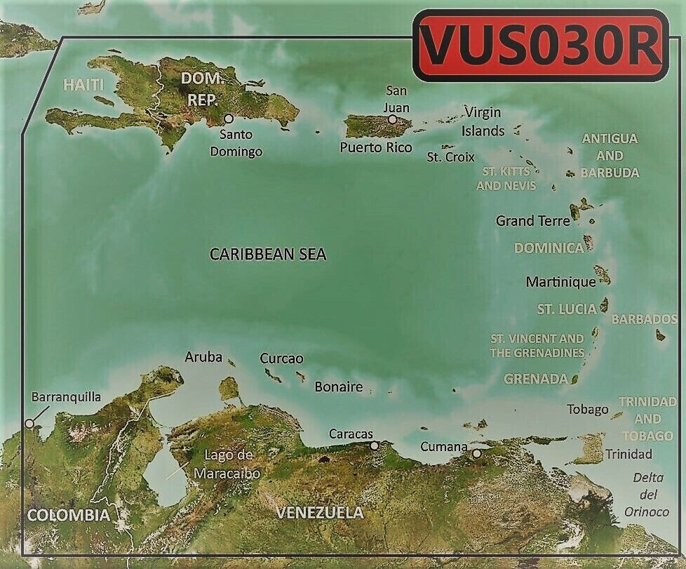 VUS030R Bluechart G2 HD Vision Map check compatibles..