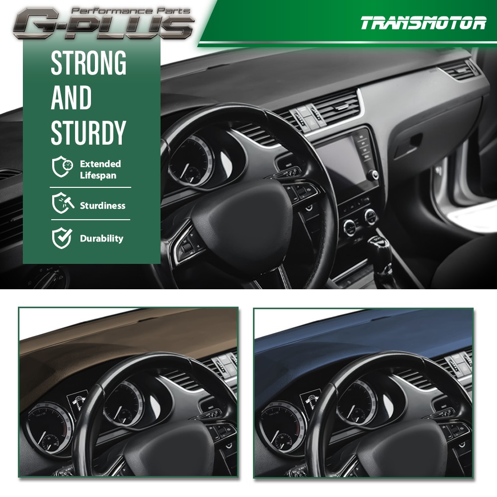 Instrument Upper Dash Trim Panel Fit For 07-13 Chevy GMC Replace 23224733 Gray