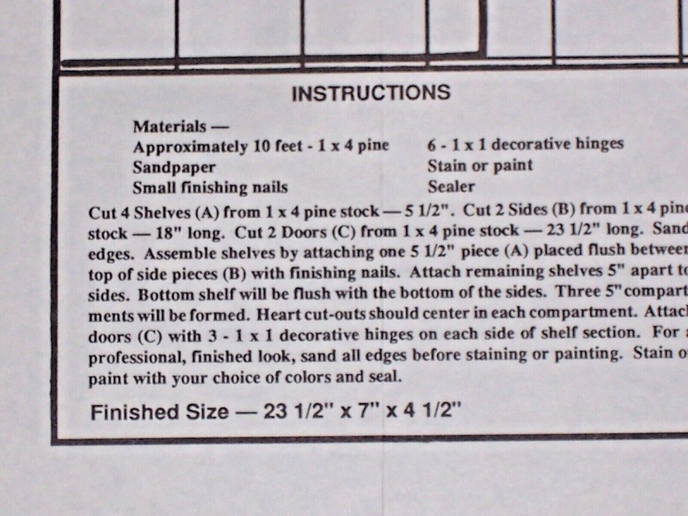 Heart Shadow Box Shelf ©2002