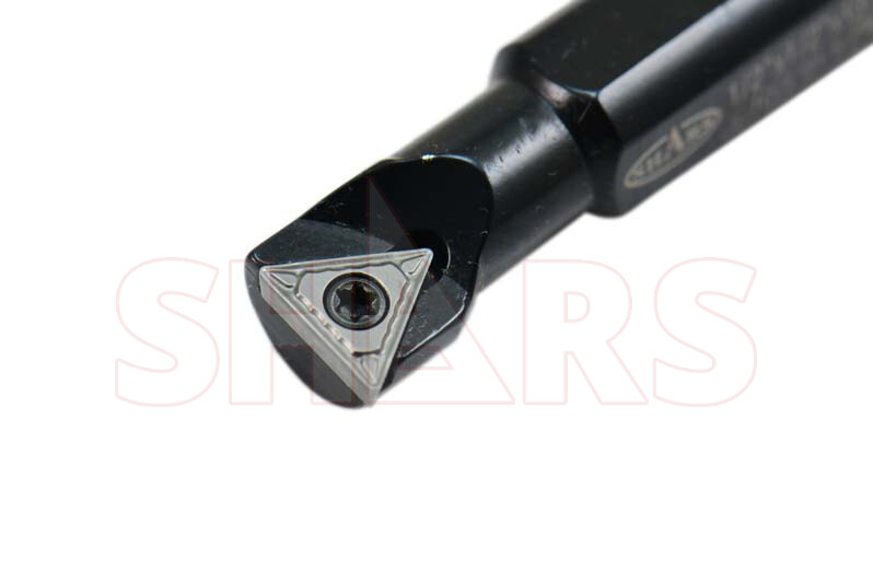 Shars 1/2" Indexable Stubby Length Boring Bar + TCMT Insert + Certificate !]