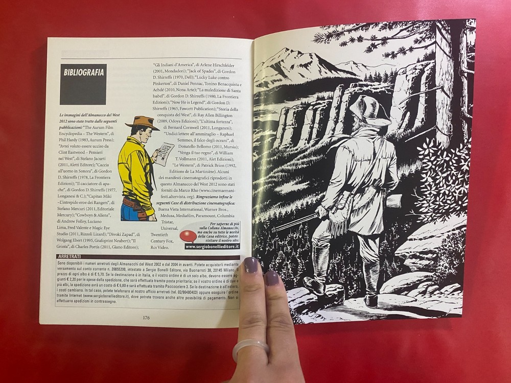 TEX ALMANAC DEL WEST 2012 Ed. Sergio Bonelli Comic NEW