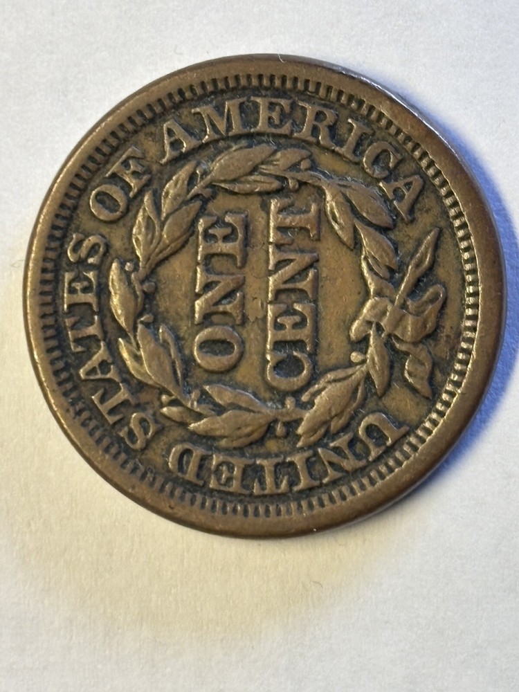 1848 Braided Hair Large Cent (c)