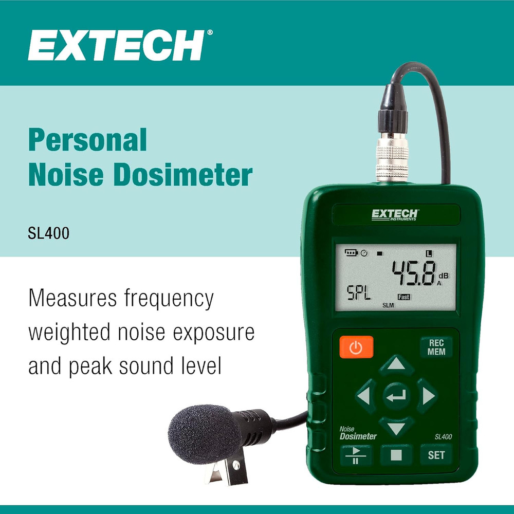 SL400 Personal Noise Dosimeter with USB Interface