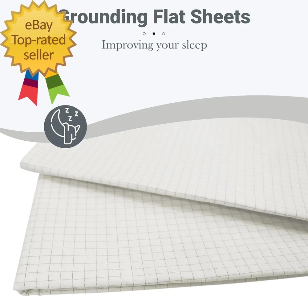 Grounding Sheets Grounding Well Bed Sheets10% Silver Fiber Grounding Flat Sheet