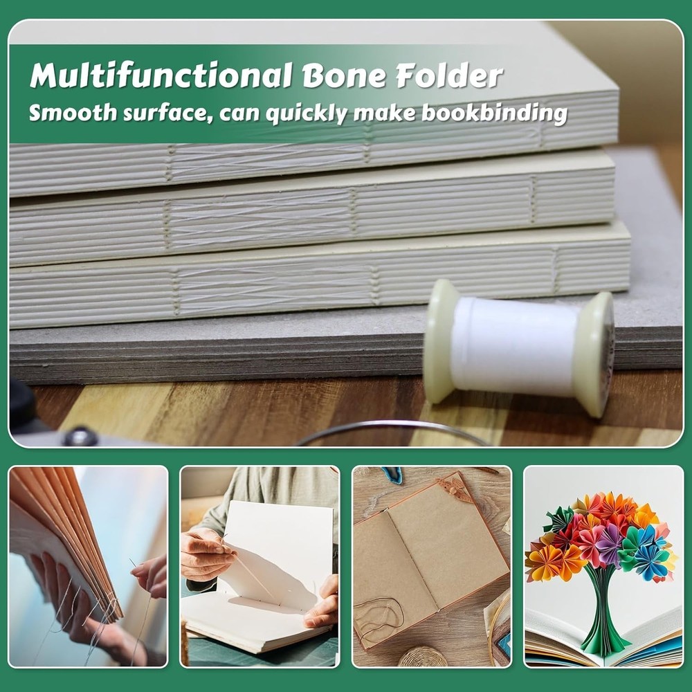 Comprehensive Crafting Book Binding Kit: Perfect for Leather & Paper Projects