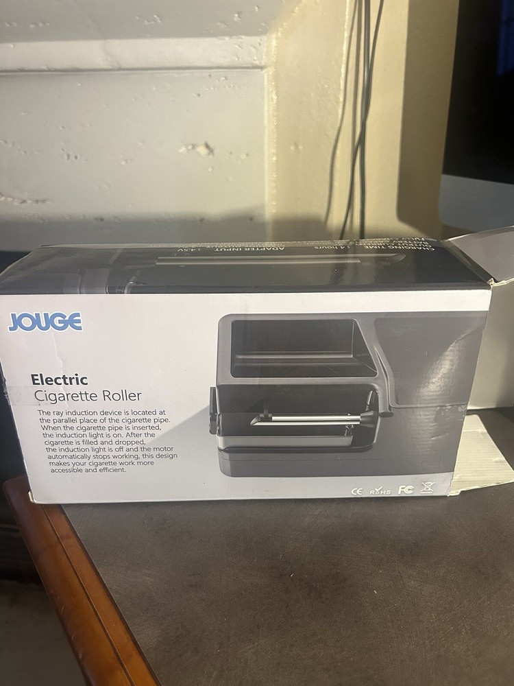 Jouge electric cigarette roller 8mm silver