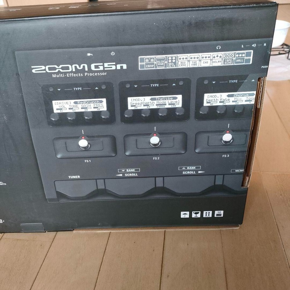 Zoom G5n Multi Effects Processor Effect Guitar Pedal