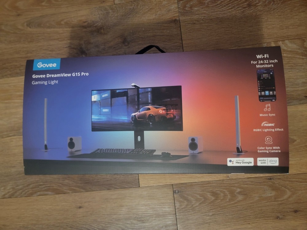 Govee LED Gaming Lights with Light Bar and Camera