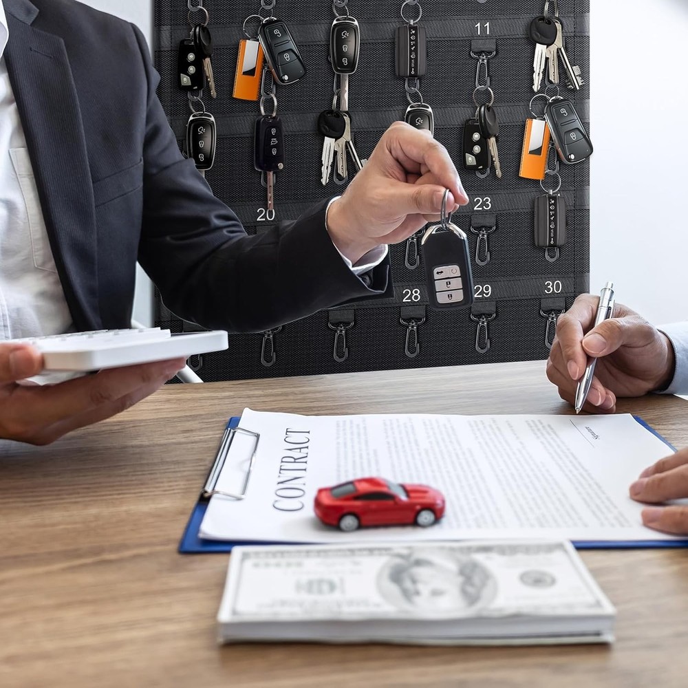 Rollable Key Case 30 Keys Roll up Key Organizer Roll up Key Case for