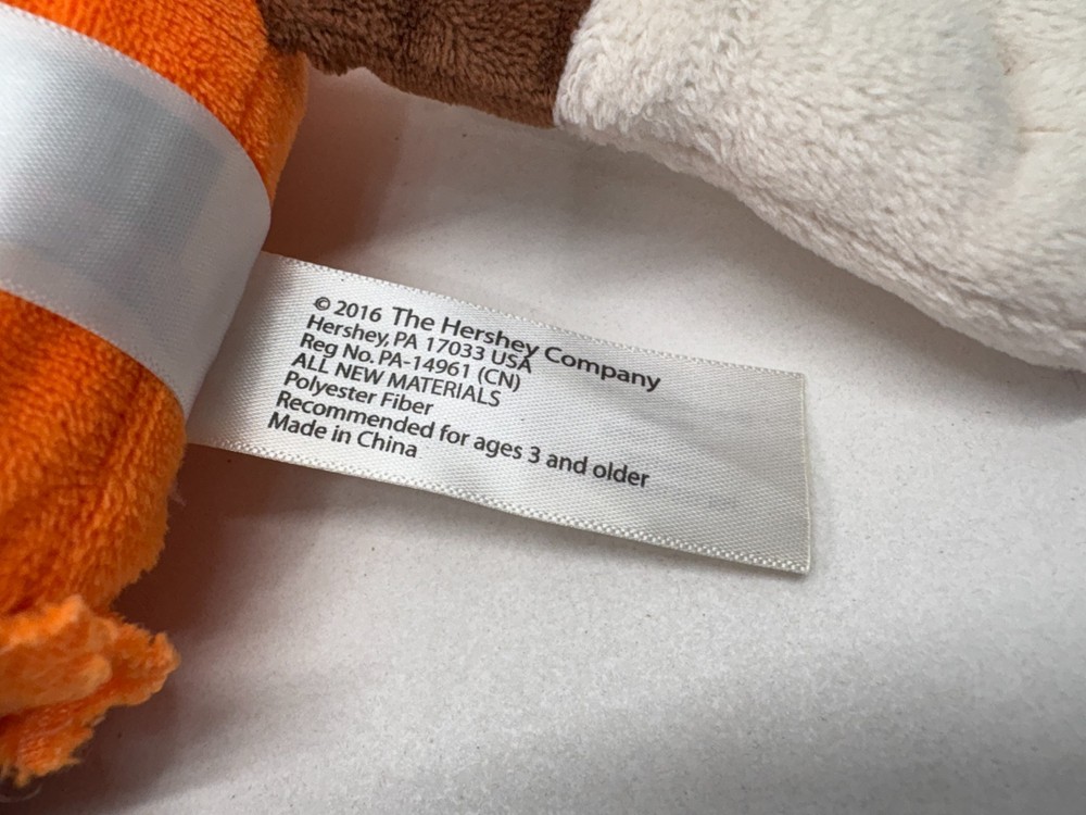 Reese's peanut butter cups plush 12" 2016