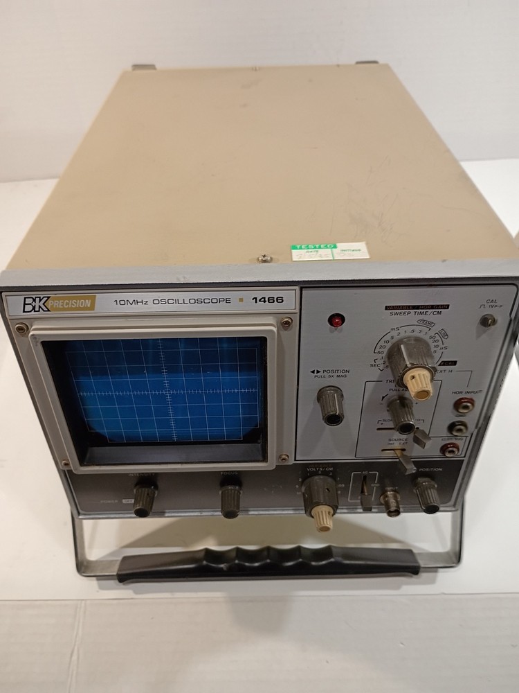 Vintage B&K 10 MHz Oscilloscope 1466 - Powers on -Untested