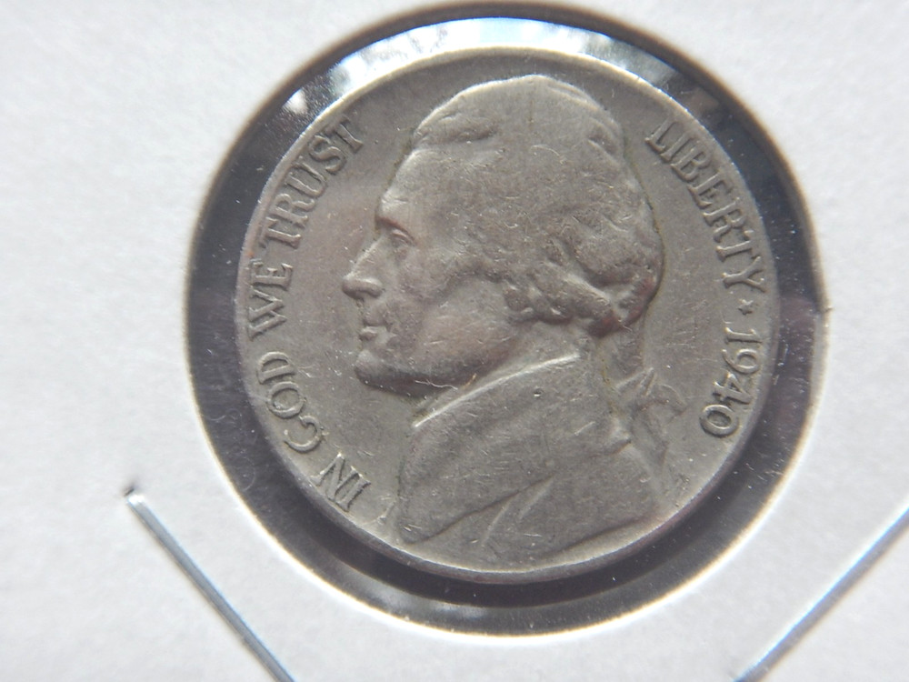 1940 (P) Jefferson Nickel