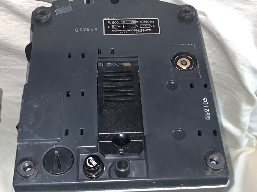 Olympus CH Series Monocular Microscope w/ 2 objective lenses