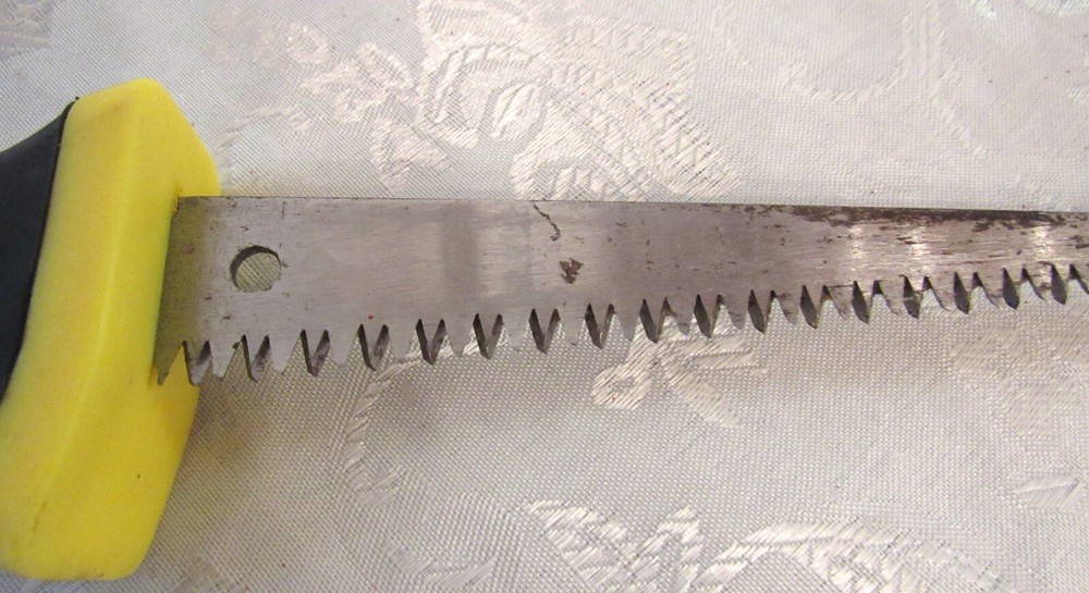 6 1/4" Rubber Handle Key-Hole Pruning Saw