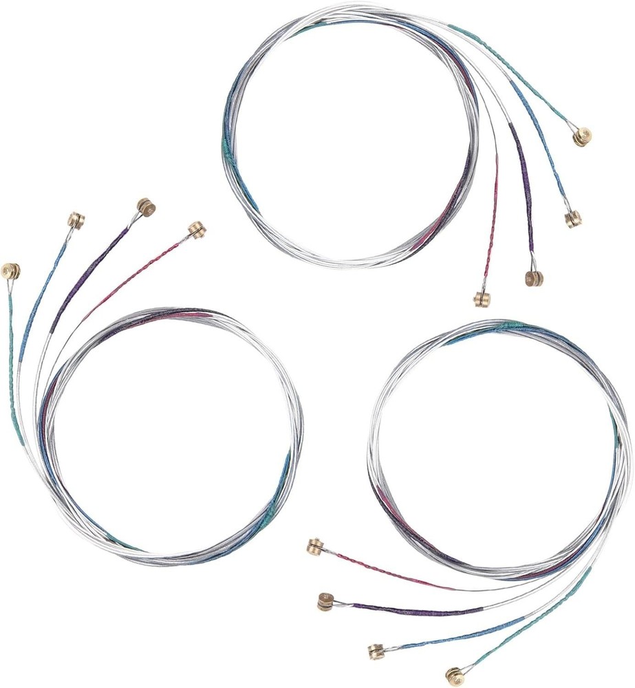 12 Pcs 3 Pack Violin Strings 4/4 Full Set, Universal Classic Steel Core With...