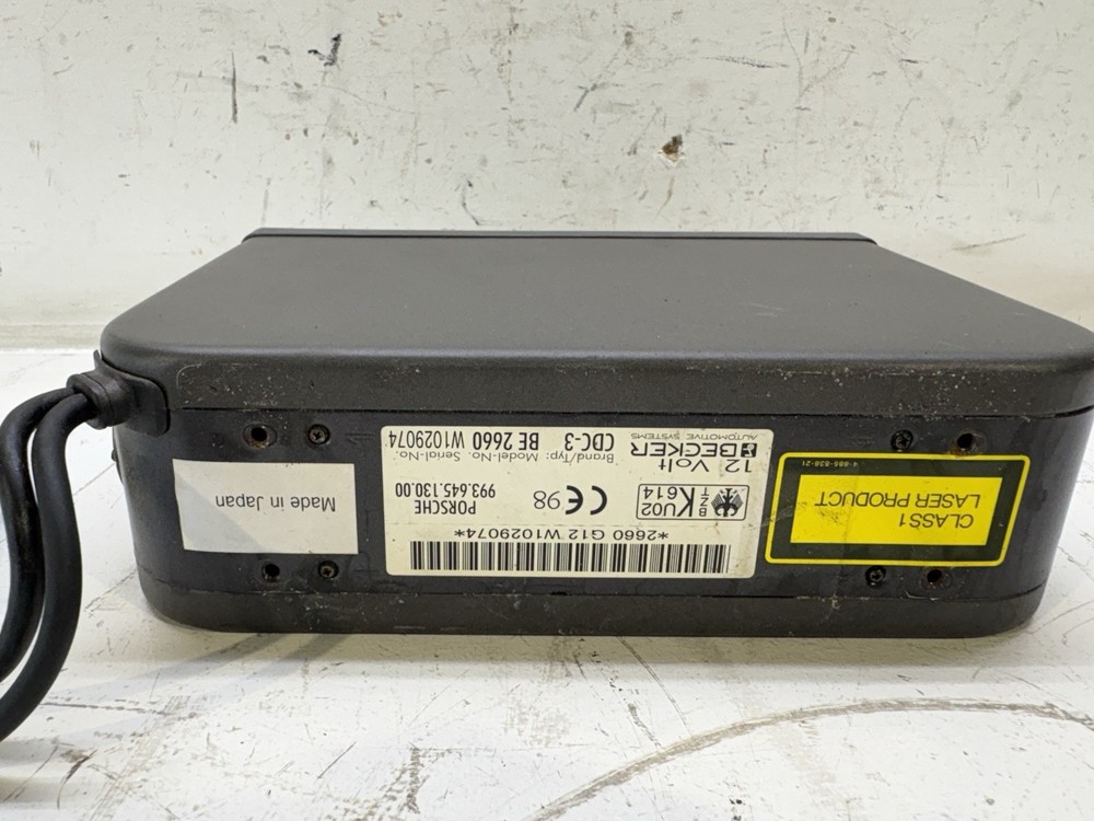 99 Porsche Boxster CD Changer