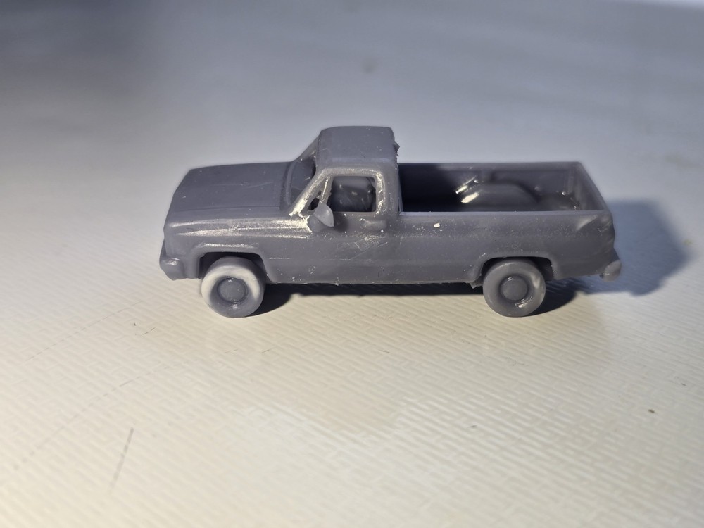 N Scale 1978 Gmc Sierra Undecorated Kit 3D Printed
