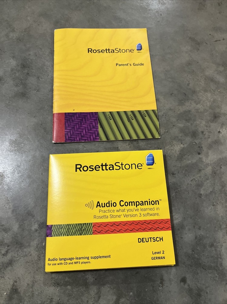 Rosetta Stone German - Version 3 ( Level 2 ONLY )
