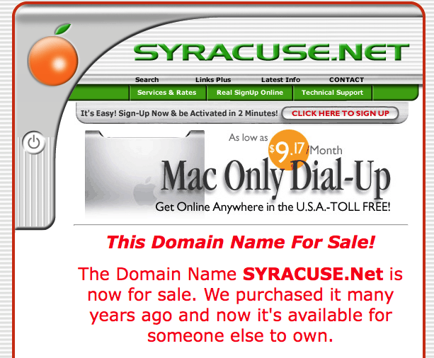 Domain Name: SYRACUSE.NET